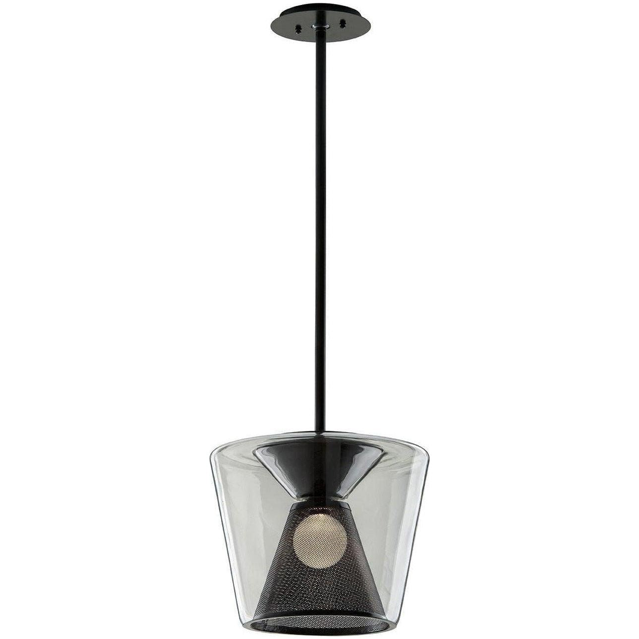 Troy Lighting - Berlin LED Pendant - F5852-SBK | Montreal Lighting & Hardware