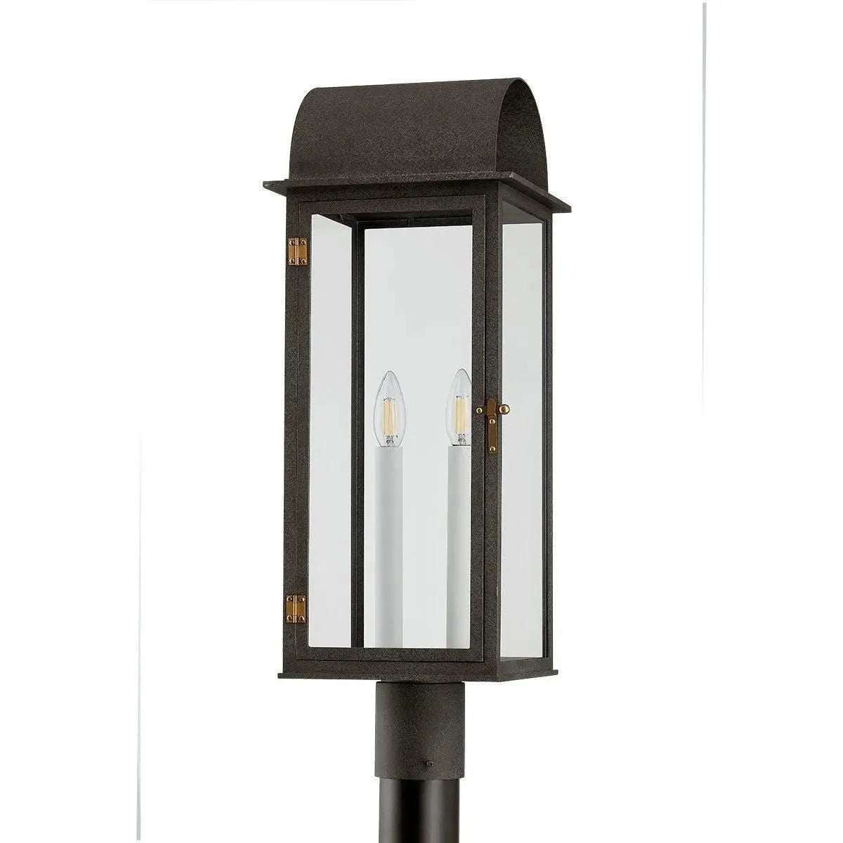 Troy Lighting - Bohen Exterior Post Mount - P2225-FRN/PBR | Montreal Lighting & Hardware