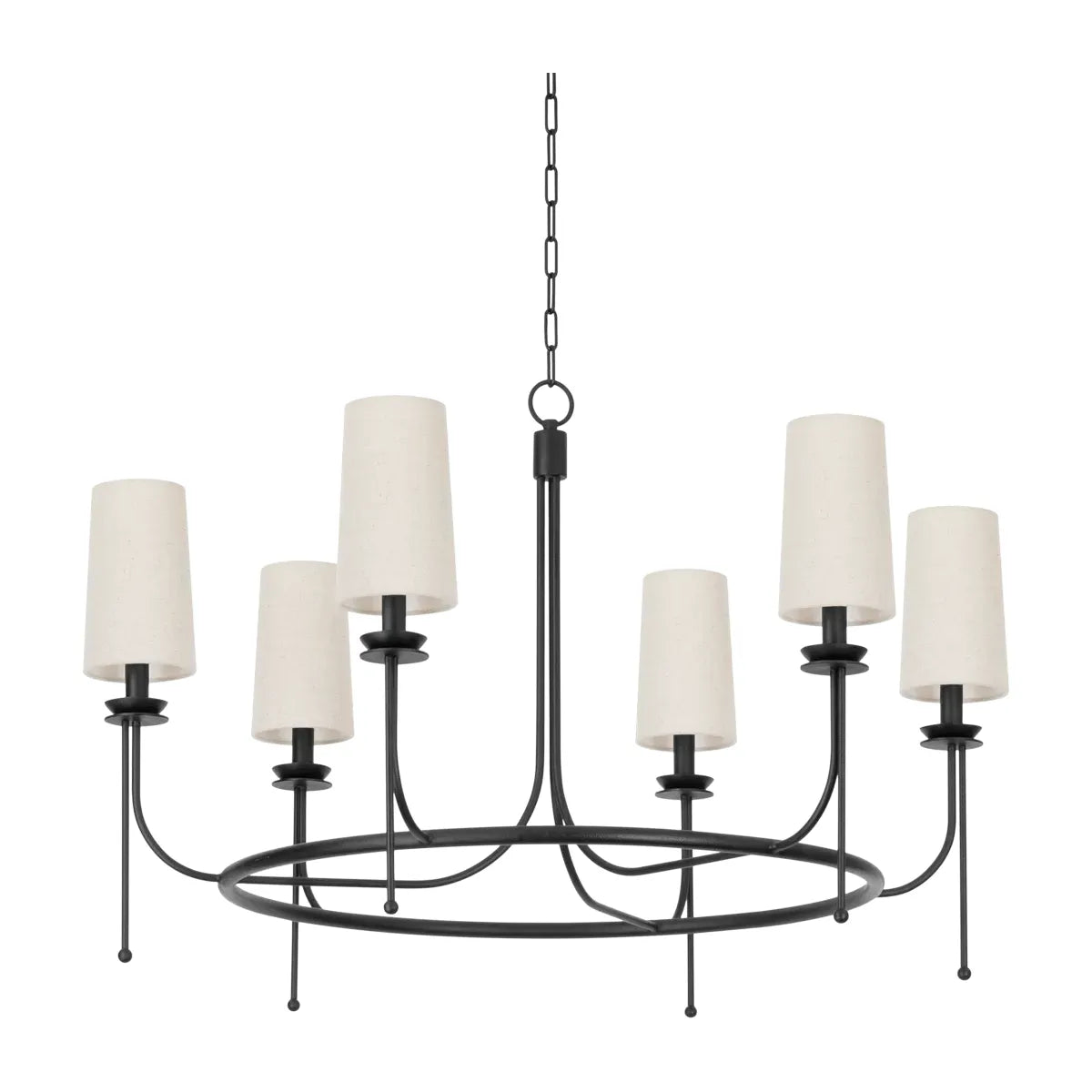 Troy Lighting - Calder Chandelier - F1240-FOR | Montreal Lighting & Hardware