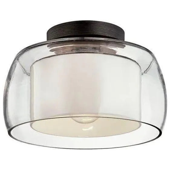 Troy Lighting - Candace Flush Mount - C7560-GRA | Montreal Lighting & Hardware