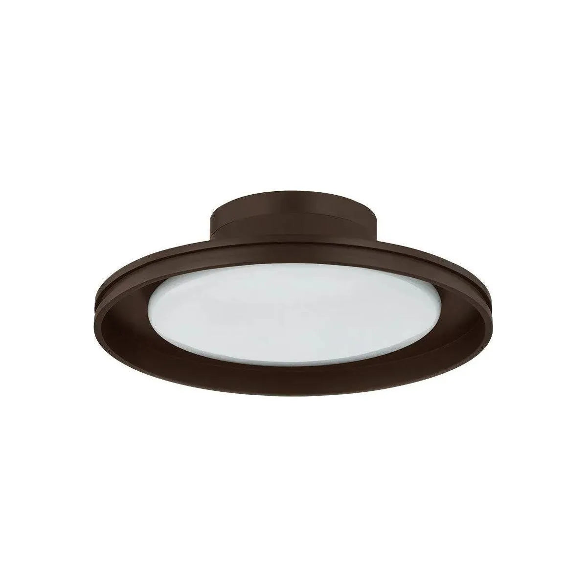 Troy Lighting - Cannes LED Exterior Flush Mount - C3115-BRZ | Montreal Lighting & Hardware