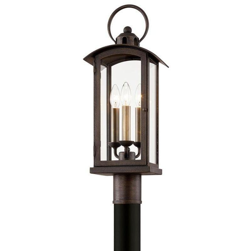 Troy Lighting - Chaplin Post Lantern - P7445 | Montreal Lighting & Hardware