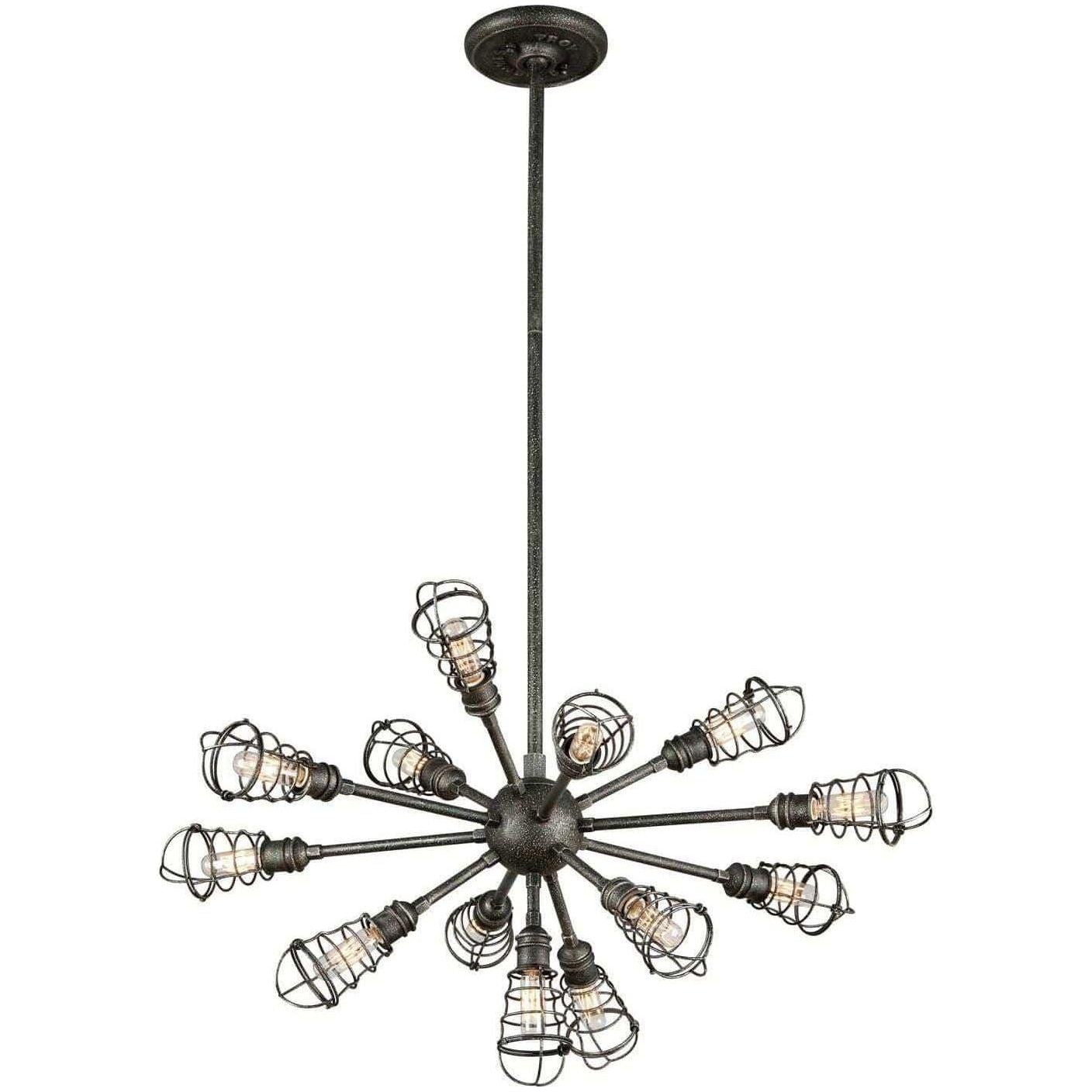 Troy Lighting - Conduit Chandelier - F3815 | Montreal Lighting & Hardware