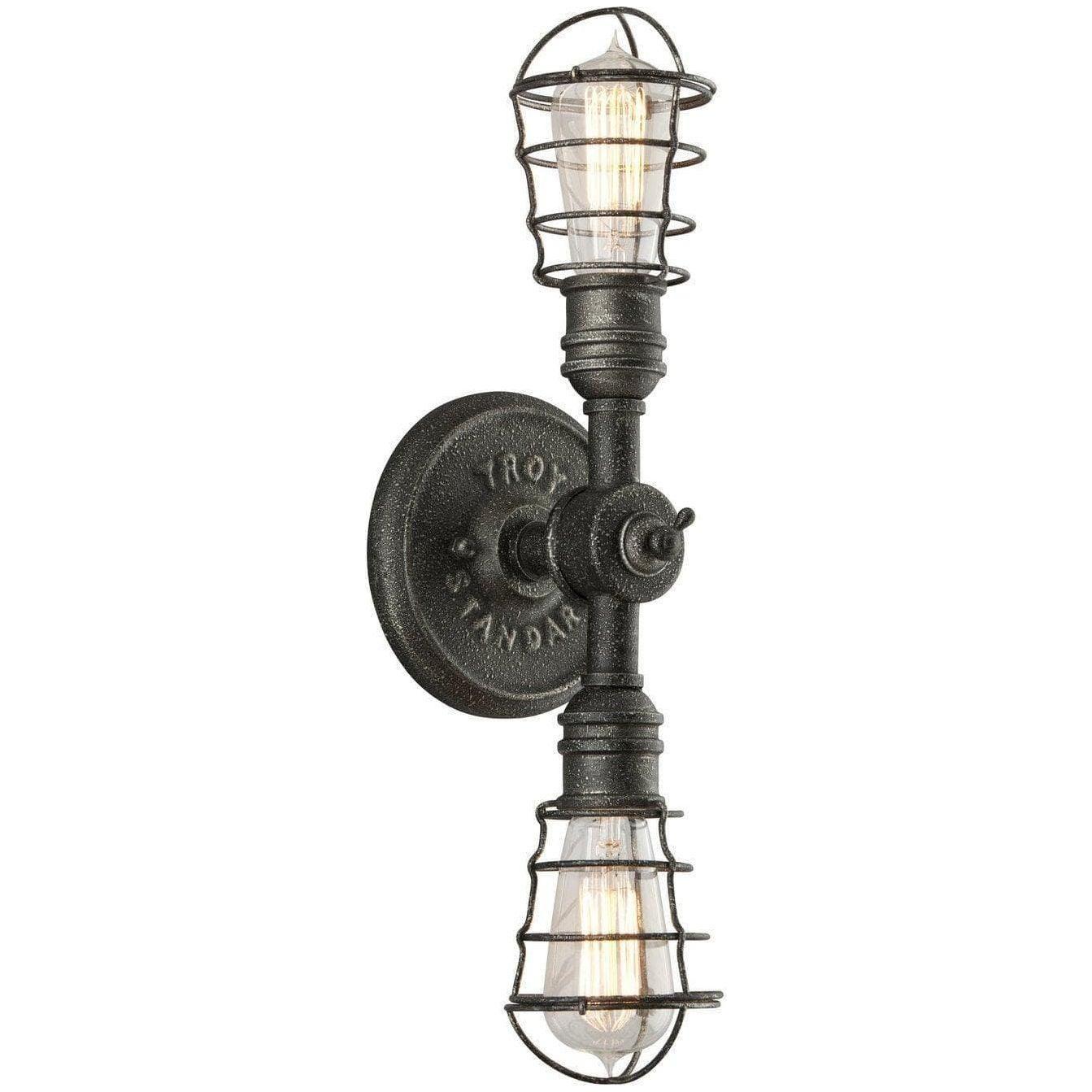 Troy Lighting - Conduit Wall Sconce - B3812-APW | Montreal Lighting & Hardware