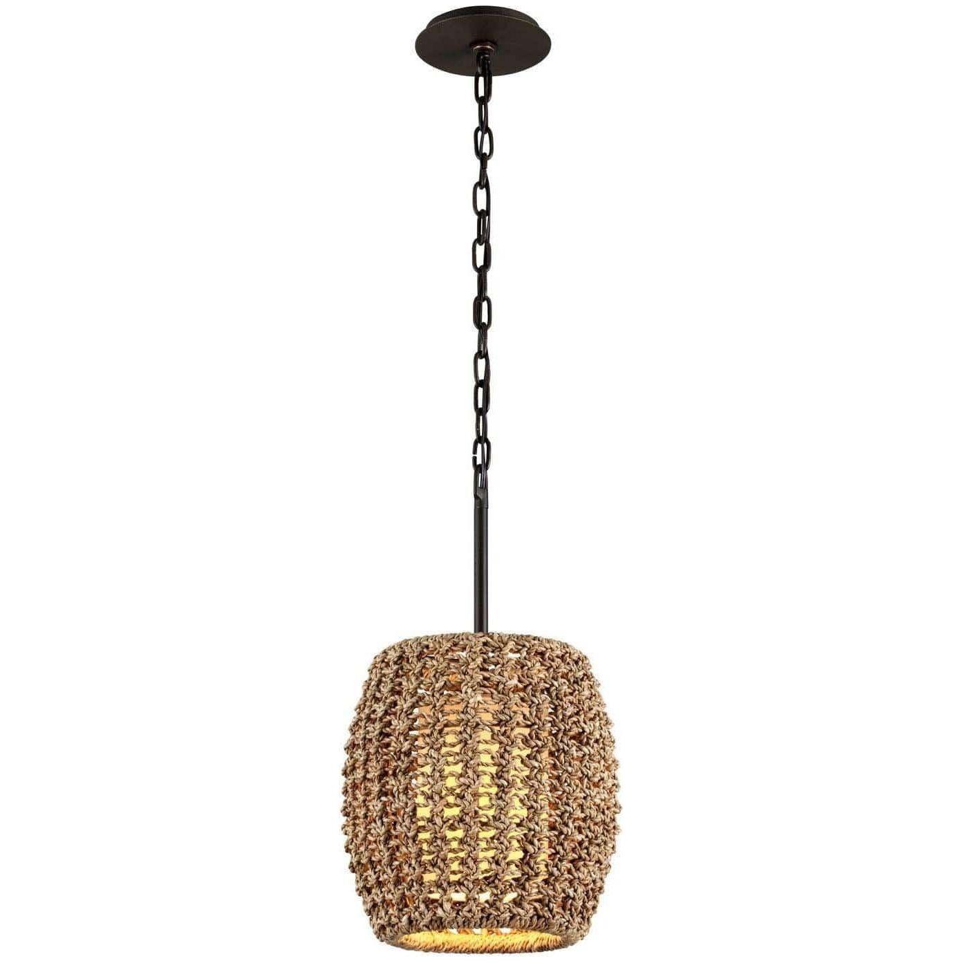 Troy Lighting - Conga Pendant - F6753-BRZ | Montreal Lighting & Hardware