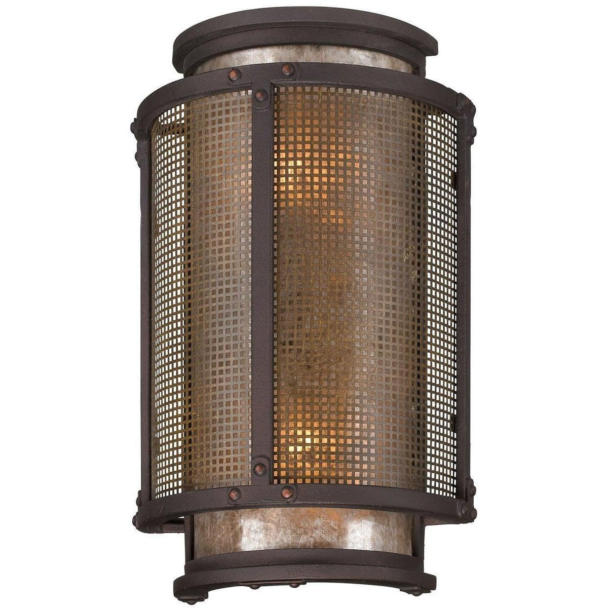 Troy Lighting - Copper Mountain Wall Lantern - B3272-BRZ/SFB | Montreal Lighting & Hardware