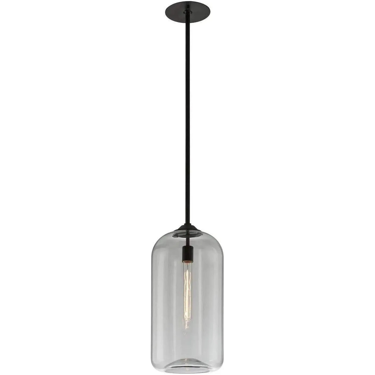 Troy Lighting - District Pendant - F5562-SBK | Montreal Lighting & Hardware