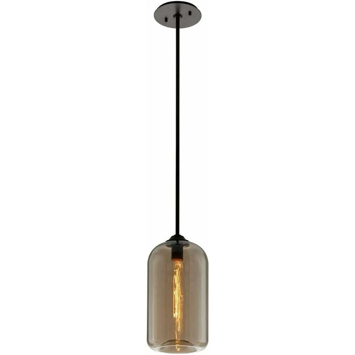 Troy Lighting - District Pendant - F5571-SBK | Montreal Lighting & Hardware