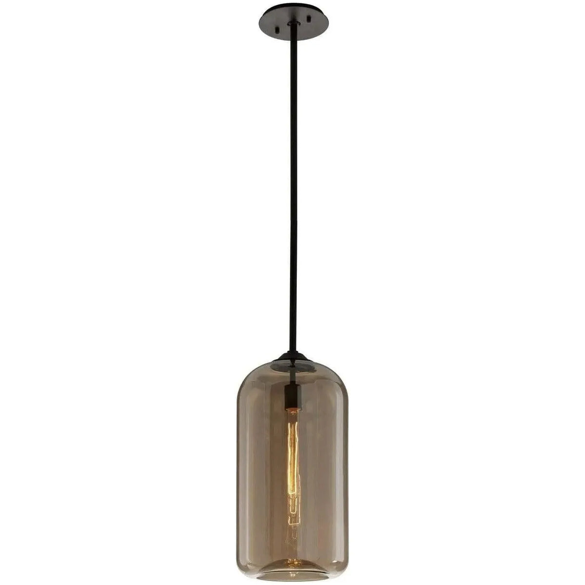 Troy Lighting - District Pendant - F5572-SBK | Montreal Lighting & Hardware