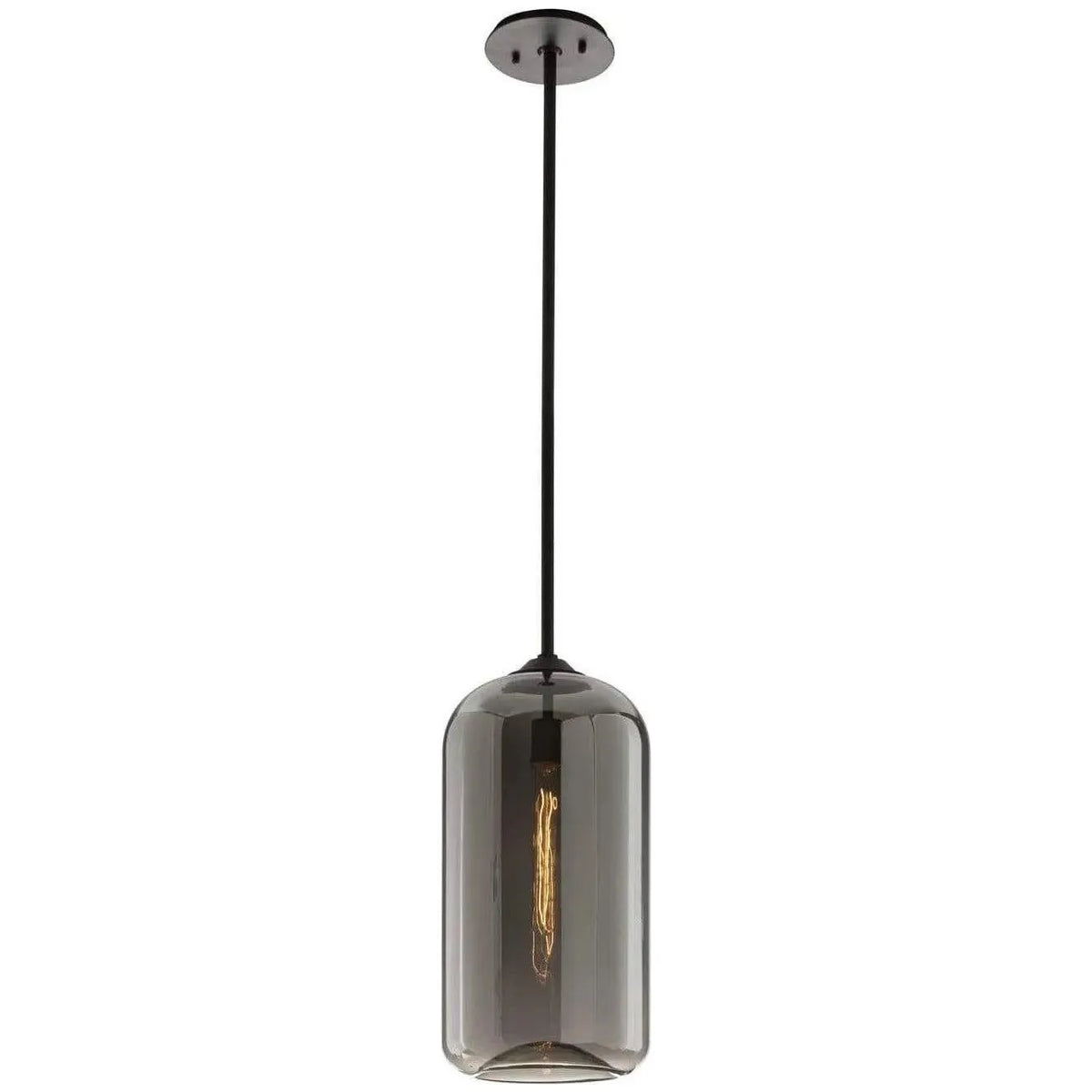 Troy Lighting - District Pendant - F5582-SBK | Montreal Lighting & Hardware