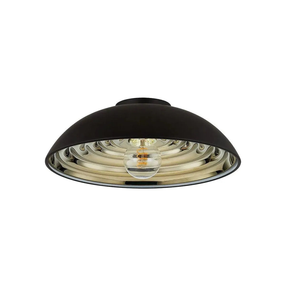 Troy Lighting - Eclipse Flush Mount - C3712-SBK | Montreal Lighting & Hardware