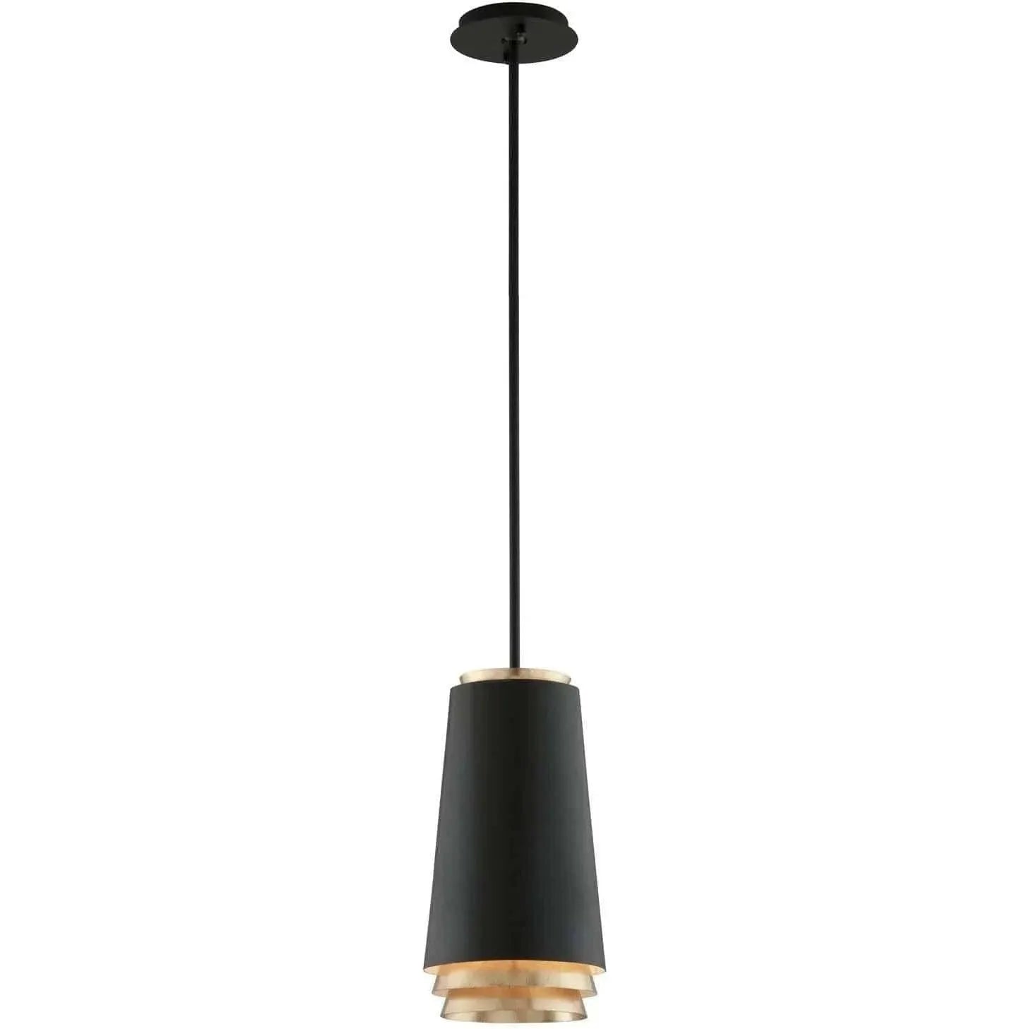Troy Lighting - Fahrenheit LED Pendant - F5541-TBK/VGL | Montreal Lighting & Hardware