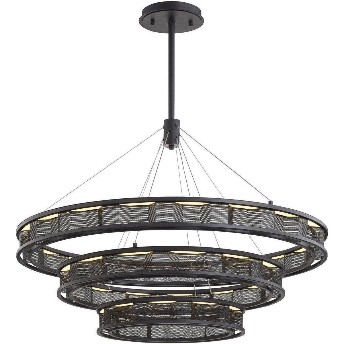 Troy Lighting - Fuze LED Pendant - F6866-SFB | Montreal Lighting & Hardware