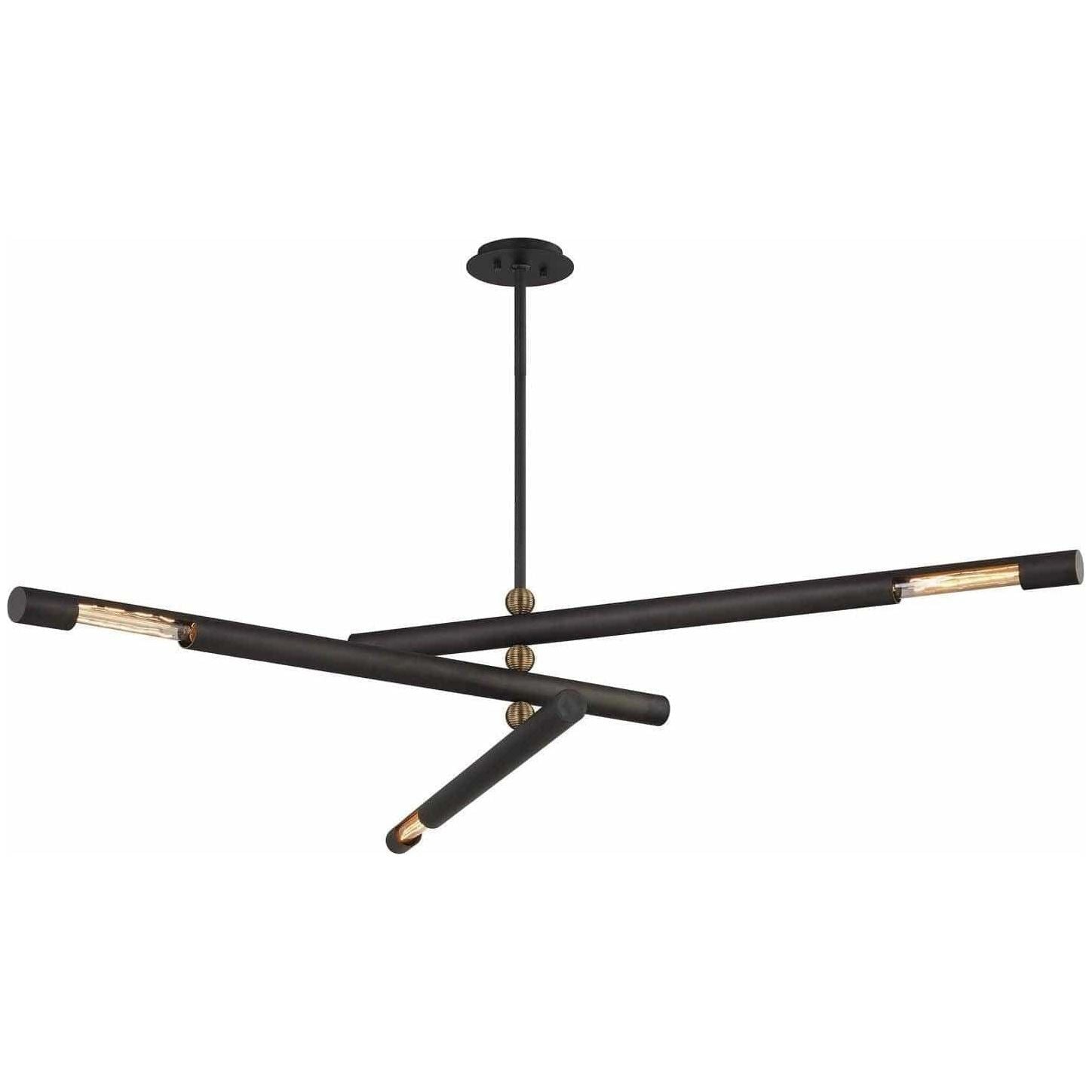 Troy Lighting - Hendrix Pendant - F6886-BRZ/PBR | Montreal Lighting & Hardware