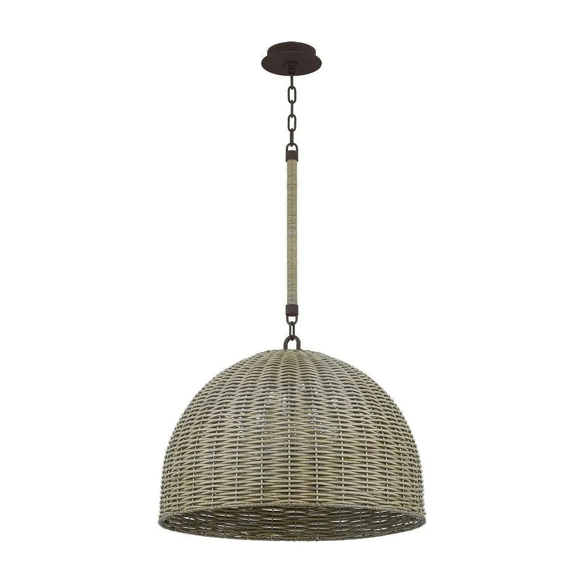 Troy Lighting - Huxley Exterior Pendant - F2024-TBZ | Montreal Lighting & Hardware
