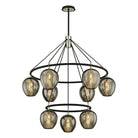 Troy Lighting - Iliad Chandelier - F6219-TBK/PN | Montreal Lighting & Hardware