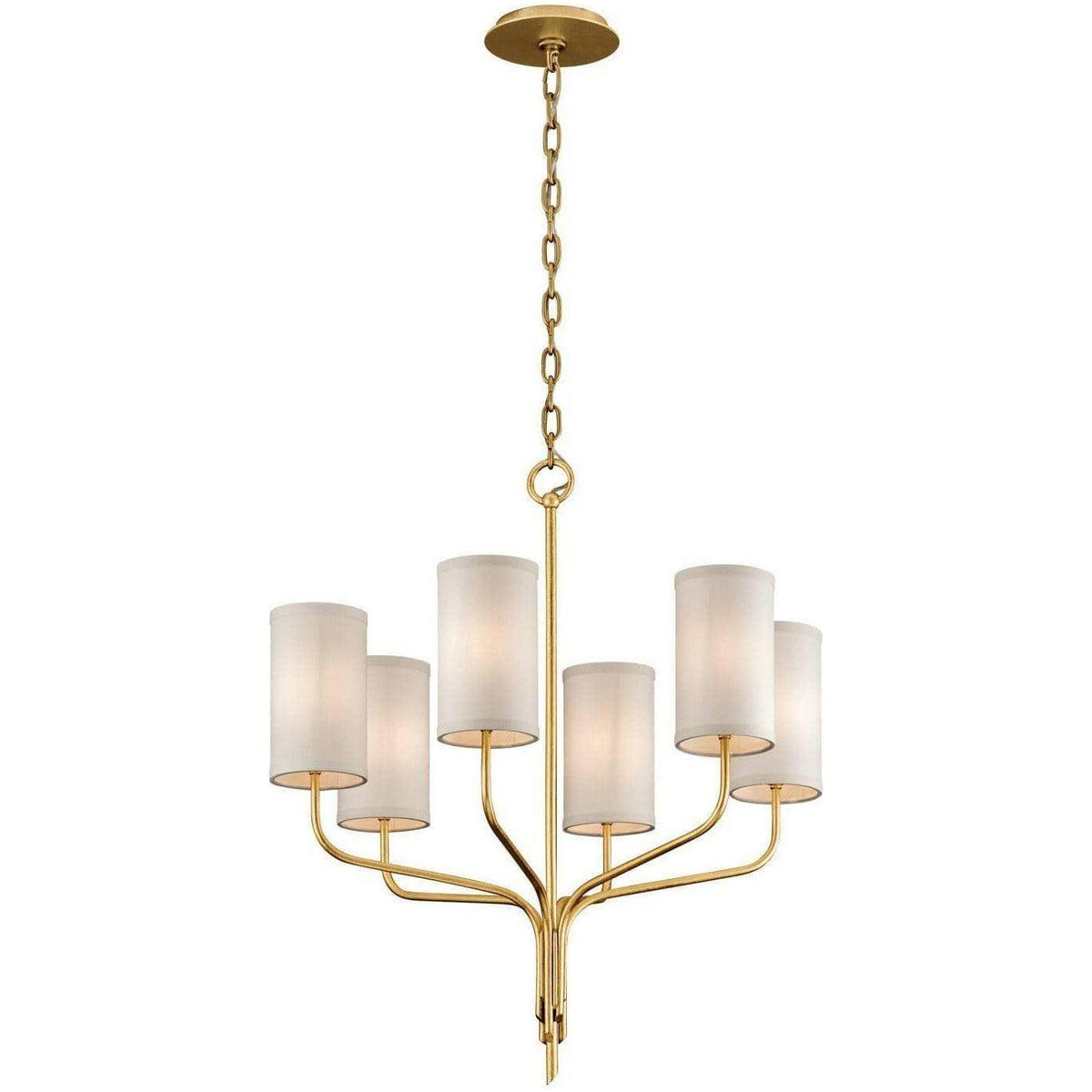 Troy Lighting - Juniper Chandelier - F6166-GL | Montreal Lighting & Hardware