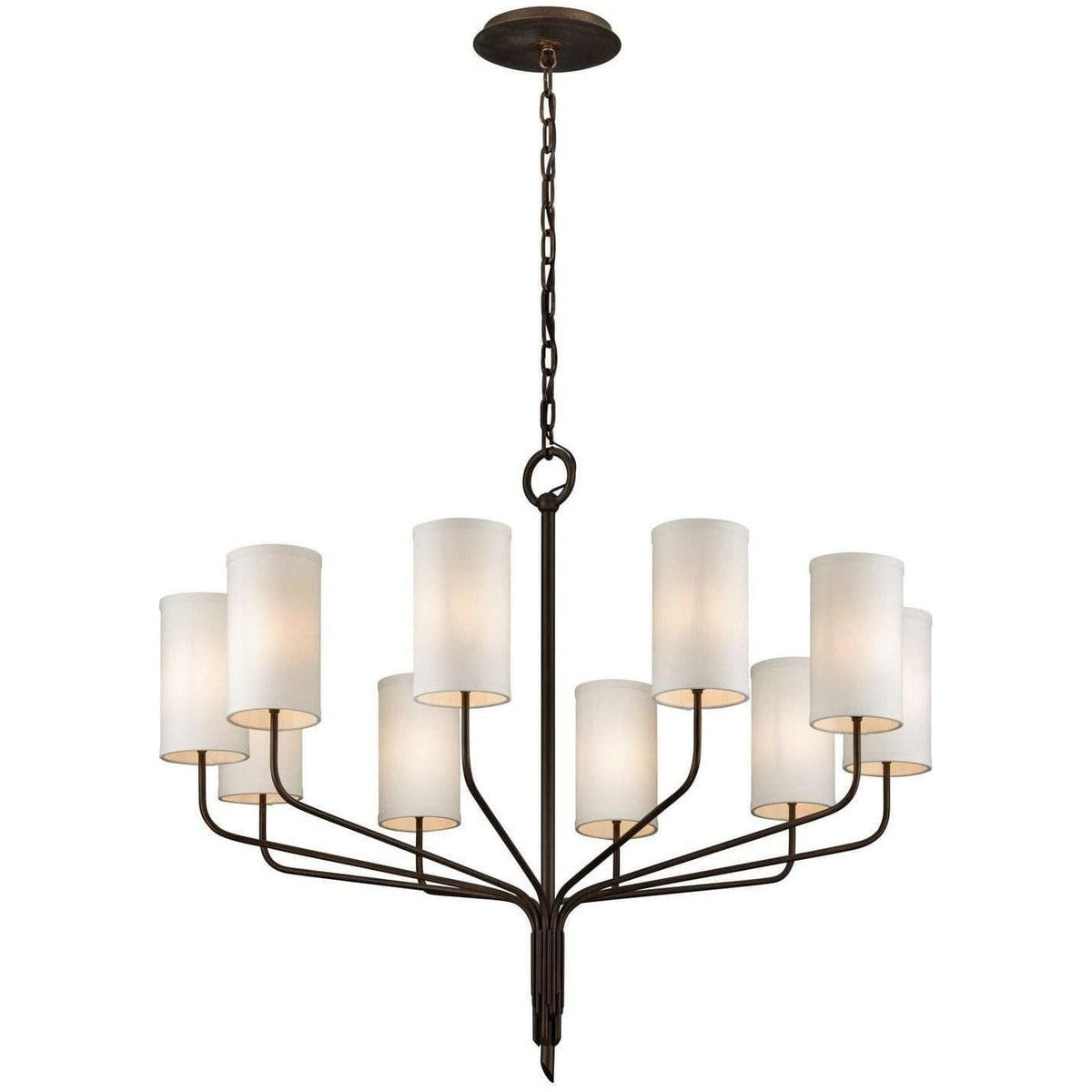 Troy Lighting - Juniper Chandelier - F6179-HBZ | Montreal Lighting & Hardware