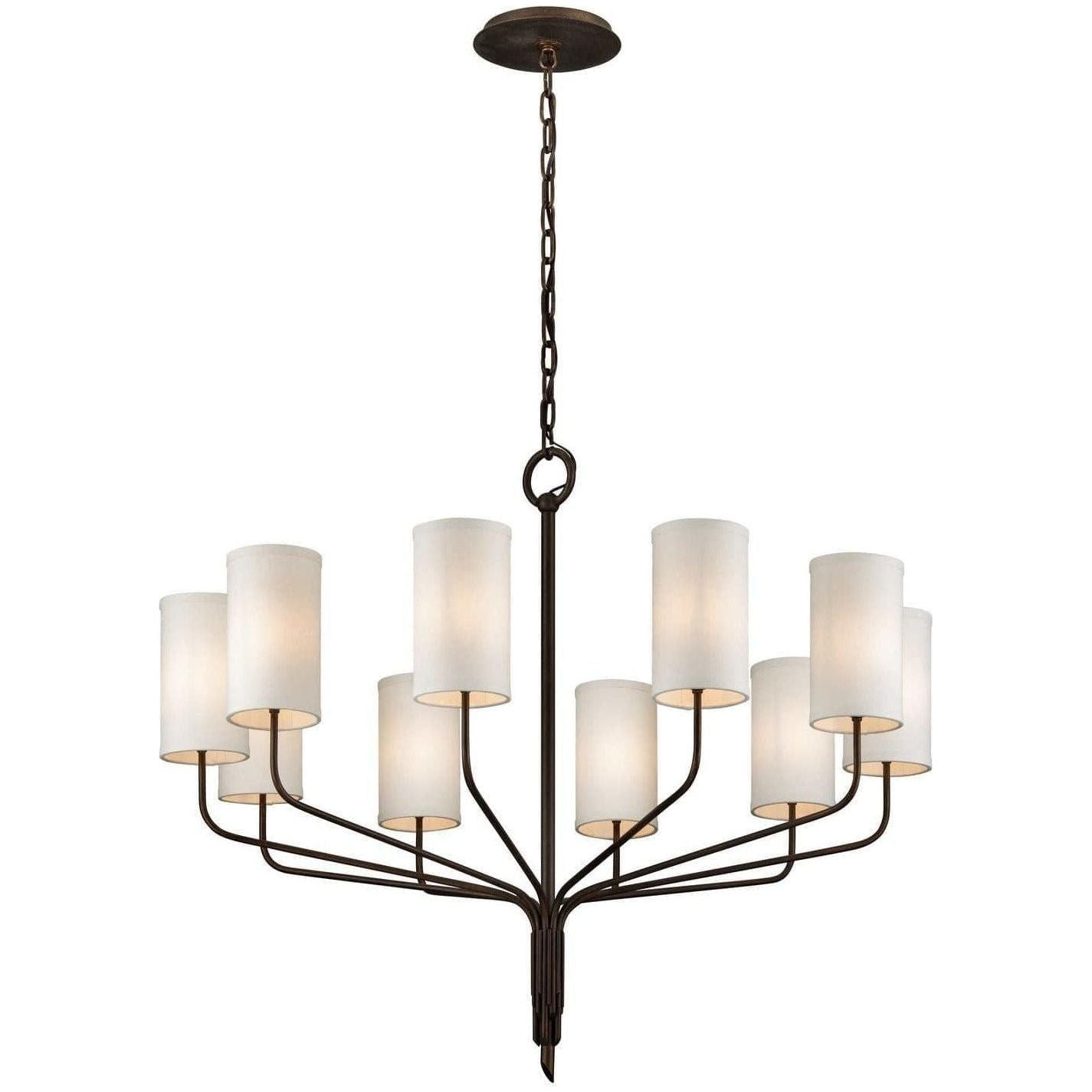 Troy Lighting - Juniper Chandelier - F6178-HBZ | Montreal Lighting & Hardware