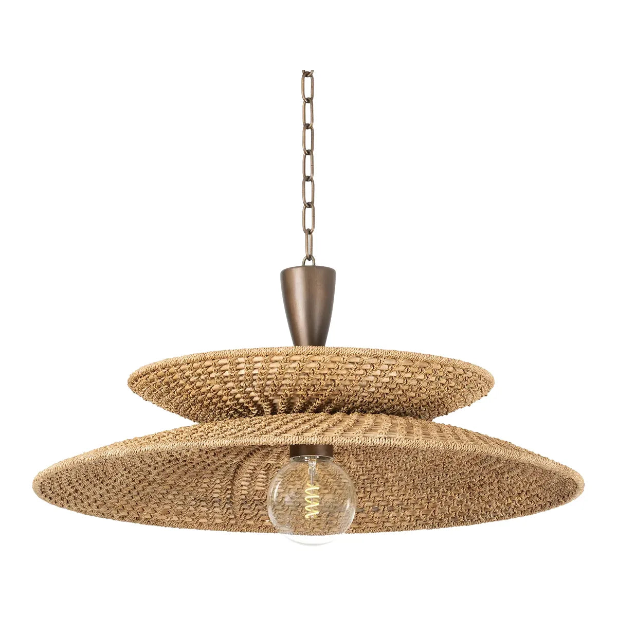 Troy Lighting - Landry Pendant - F1830-BRL | Montreal Lighting & Hardware