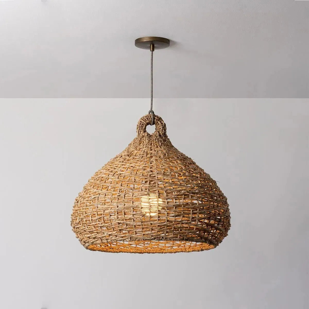 Troy Lighting - Lechlan Pendant - F1532-PBR | Montreal Lighting & Hardware