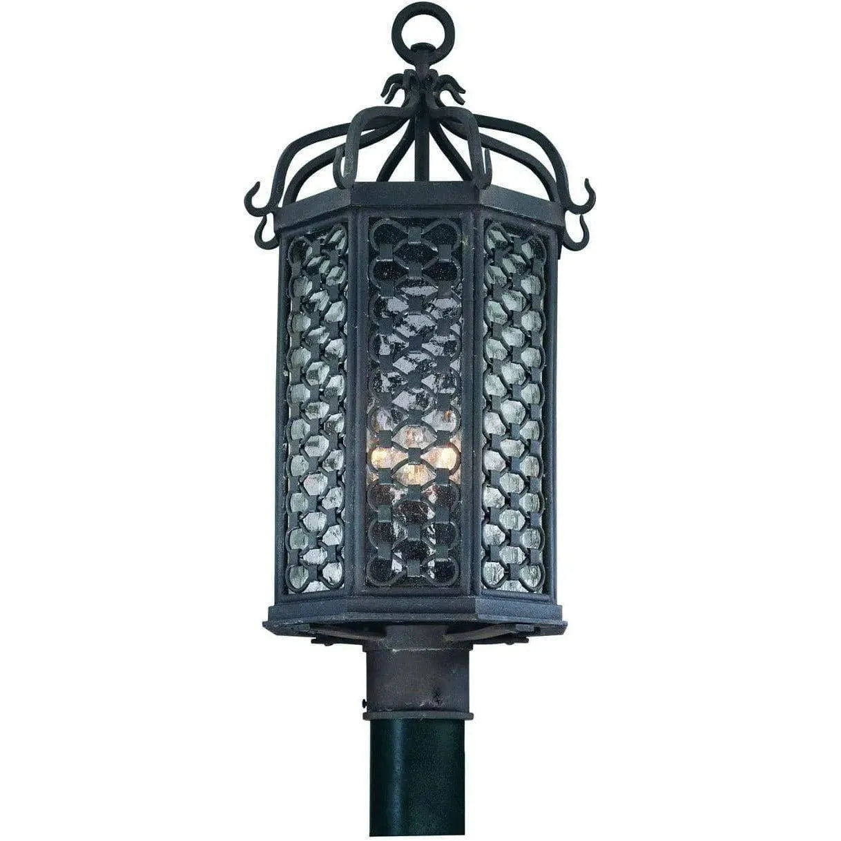 Troy Lighting - Los Olivos Post Lantern - P2375-TRN | Montreal Lighting & Hardware