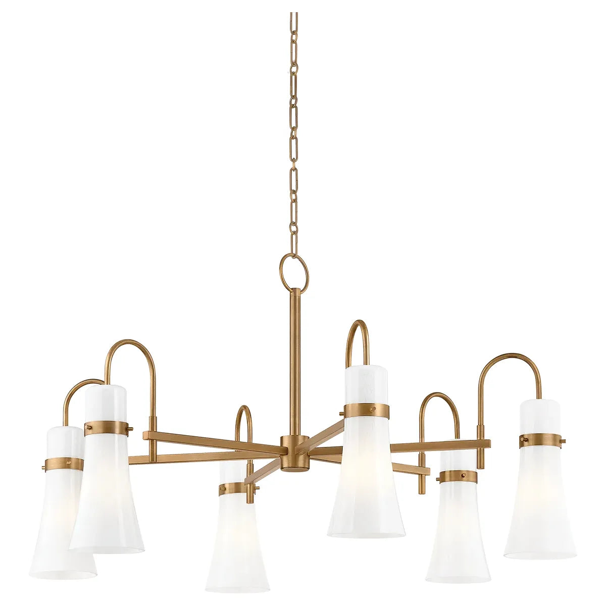 Troy Lighting - Maple Chandelier - F3427-PBR | Montreal Lighting & Hardware