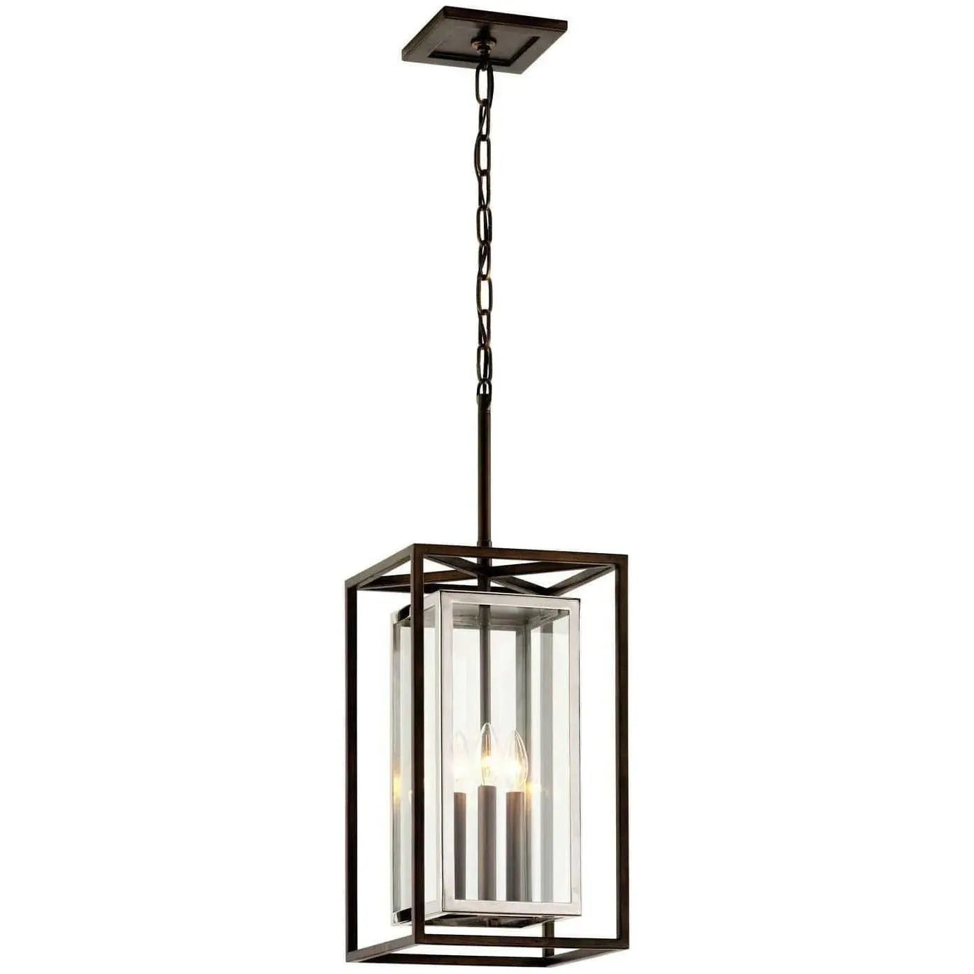 Troy Lighting - Morgan Hanger - F6517-BRZ/SS | Montreal Lighting & Hardware