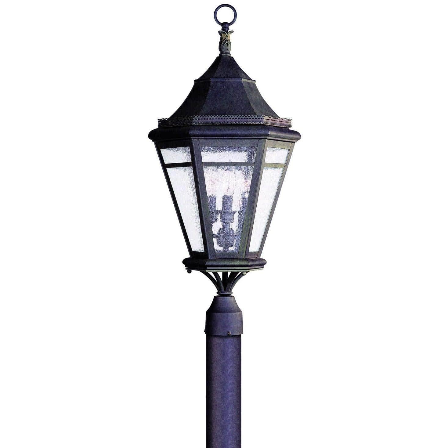 Troy Lighting - Morgan Hill Post Lantern - P1274NR | Montreal Lighting & Hardware