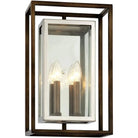 Troy Lighting - Morgan Wall Mount - B6513-BRZ/SS | Montreal Lighting & Hardware