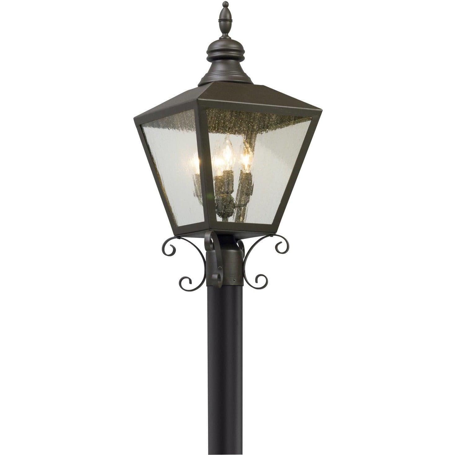 Troy Lighting - Mumford Post Lantern - P5195 | Montreal Lighting & Hardware