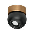 Troy Lighting - Odin Flush Mount - C1406-PBR/SBK | Montreal Lighting & Hardware