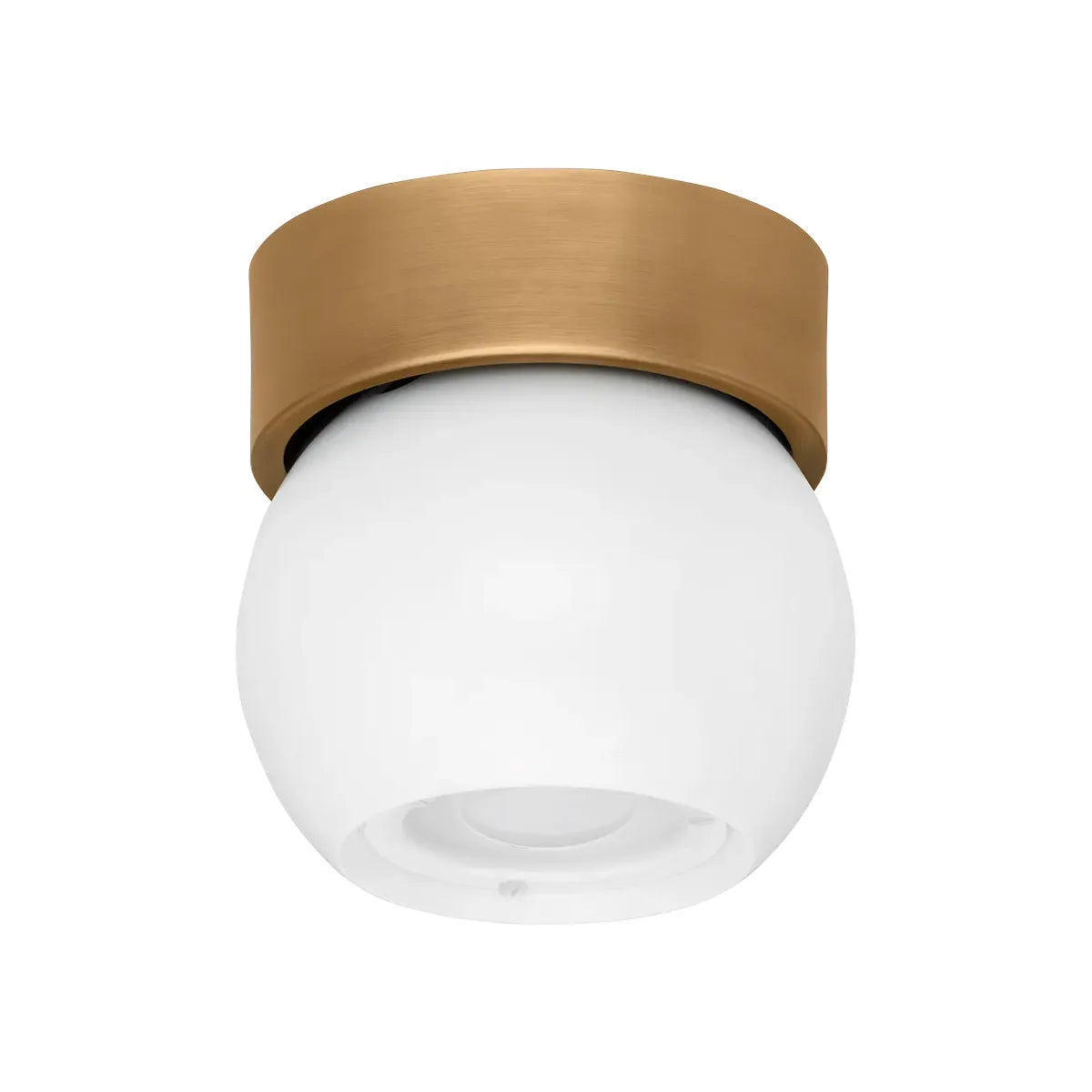 Troy Lighting - Odin Flush Mount - C1406-PBR/SBK | Montreal Lighting & Hardware