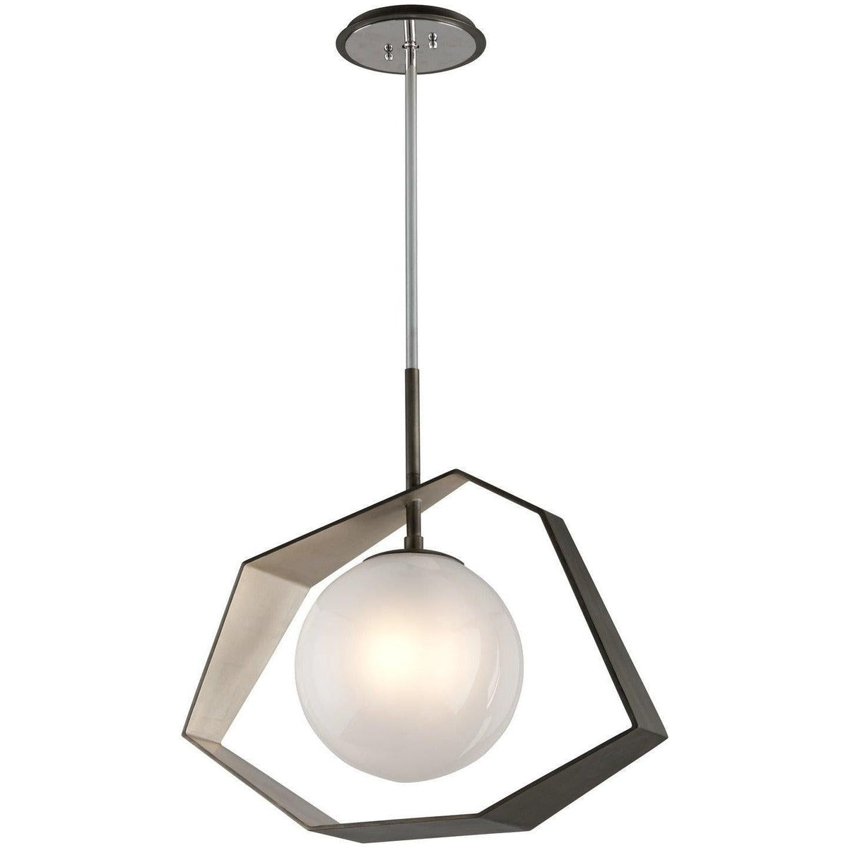 Troy Lighting - Origami LED Pendant - F5536-GRA/SL/SS | Montreal Lighting & Hardware