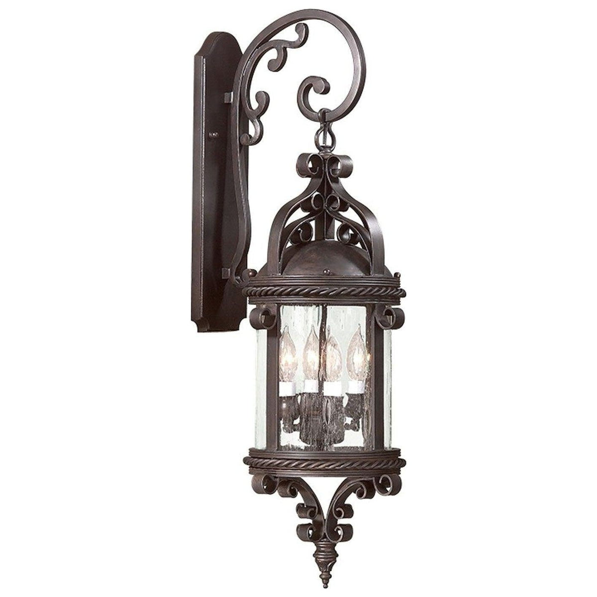 Troy Lighting - Pamplona Wall Lantern - B9122-SFB | Montreal Lighting & Hardware