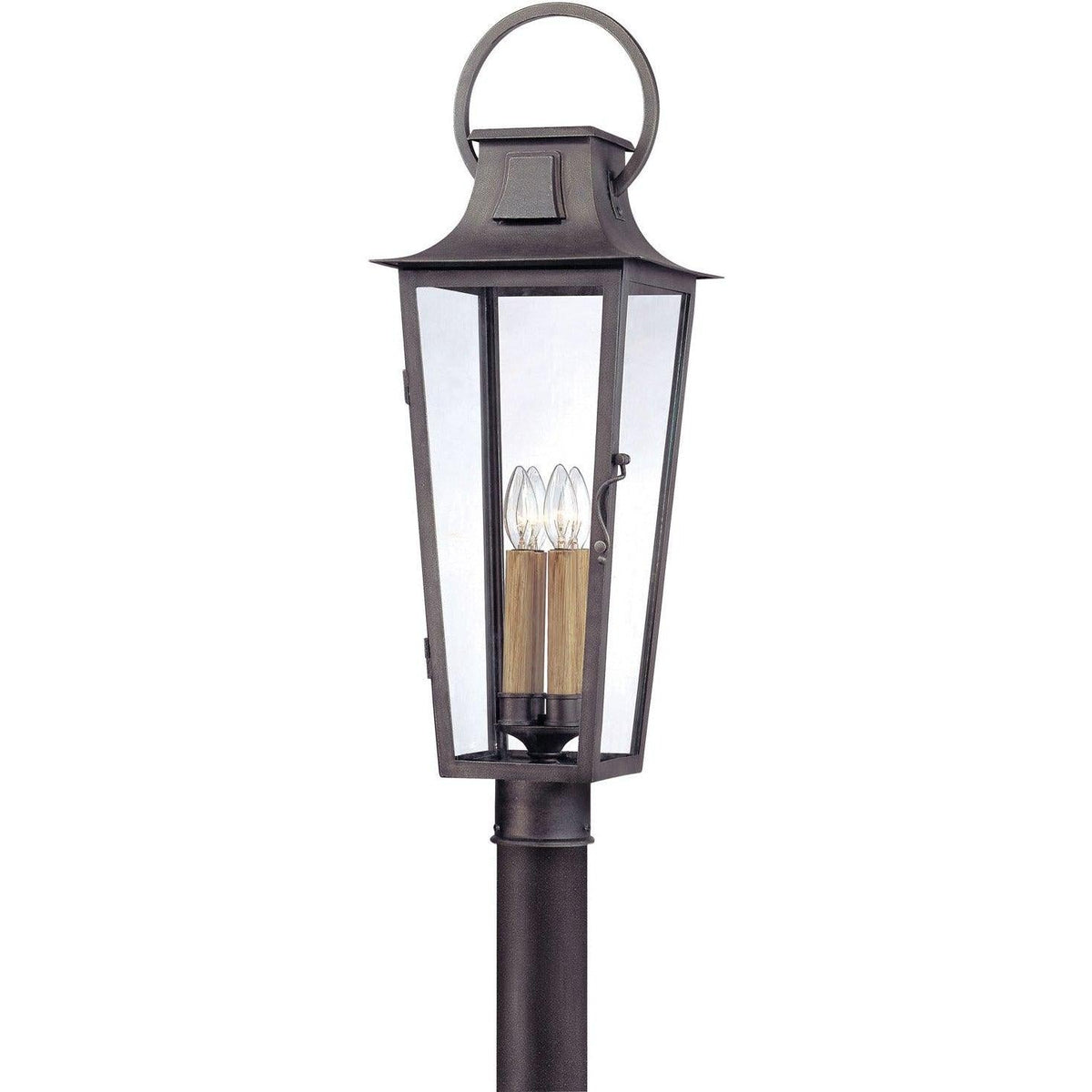 Troy Lighting - Parisian Square Post Lantern - P2965-APW | Montreal Lighting & Hardware