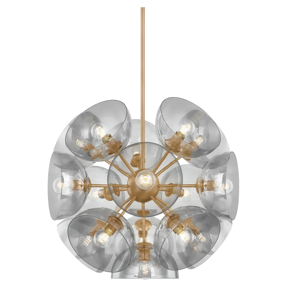 Troy Lighting - Salix Chandelier - F1534-PBR | Montreal Lighting & Hardware
