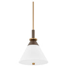 Troy Lighting - Staton Pendant - F4216-PBR/BRZ | Montreal Lighting & Hardware