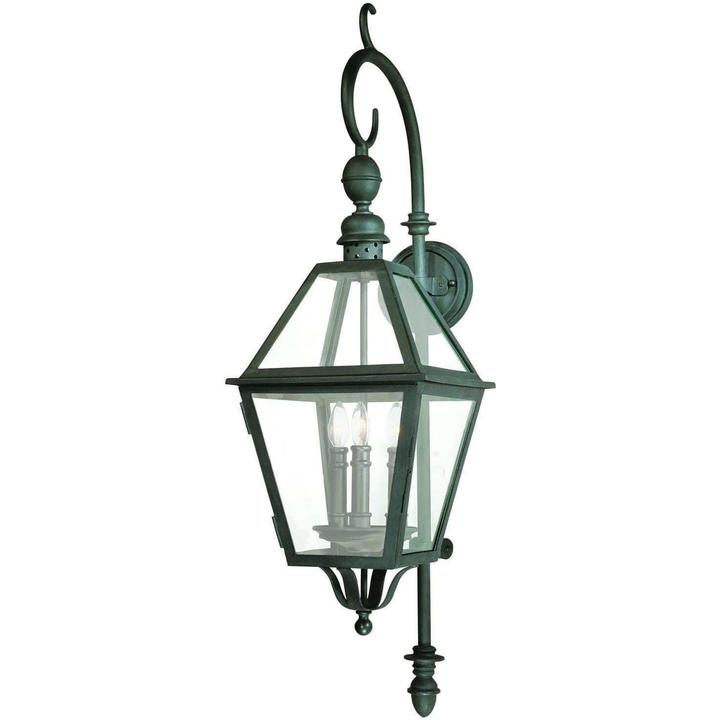 Troy Lighting - Townsend Wall Lantern - B9622-TBK | Montreal Lighting & Hardware