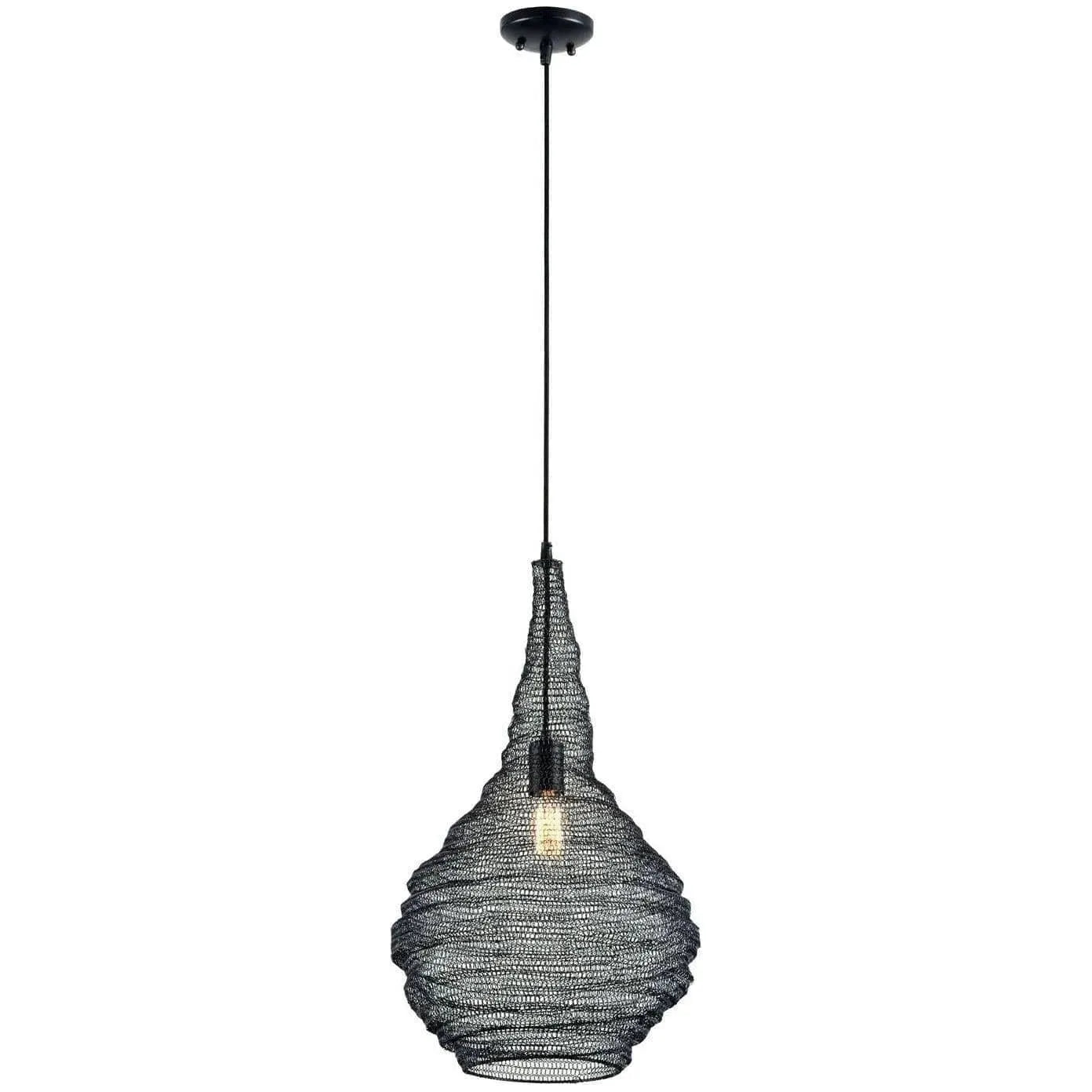 Troy Lighting - Wabi Sabi 6771 Pendant - F6771-SBK | Montreal Lighting & Hardware