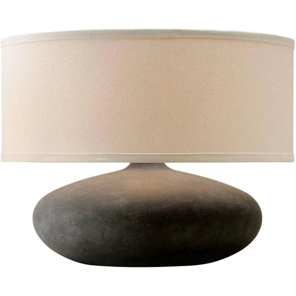 Pierre grise zen Lampe de table
