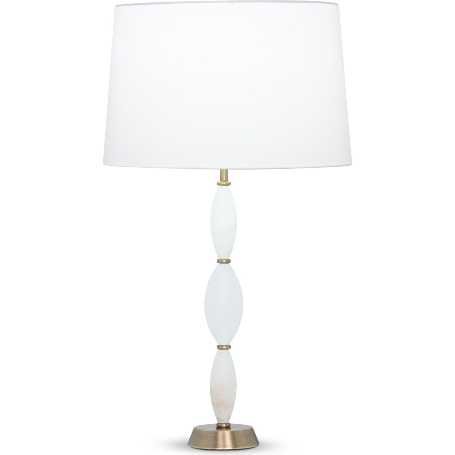 Flow Decor-4557-OWC-Table Lamps-Trudy-White
