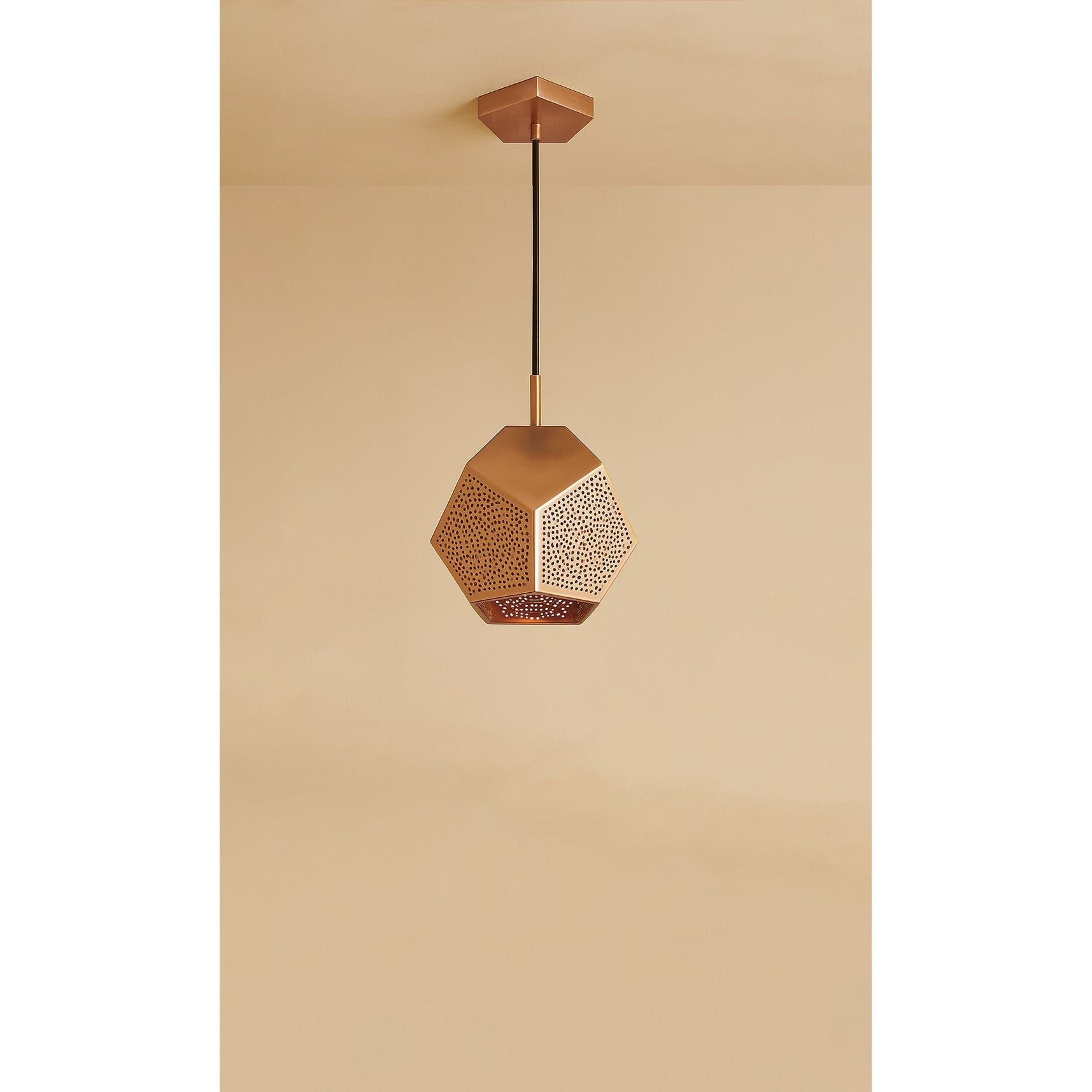 Dounia Home - DH-ULAPENLIG-SM-PC - Ula Pendant Light - Polished Copper