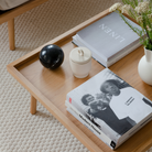 Umage Lounge Around Shuffle coffee table styled in a room setting