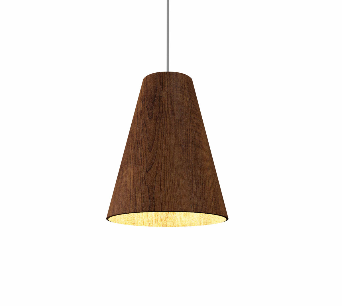 Accord Lighting 1483.06 Conic Accord Suspension à Imbuia