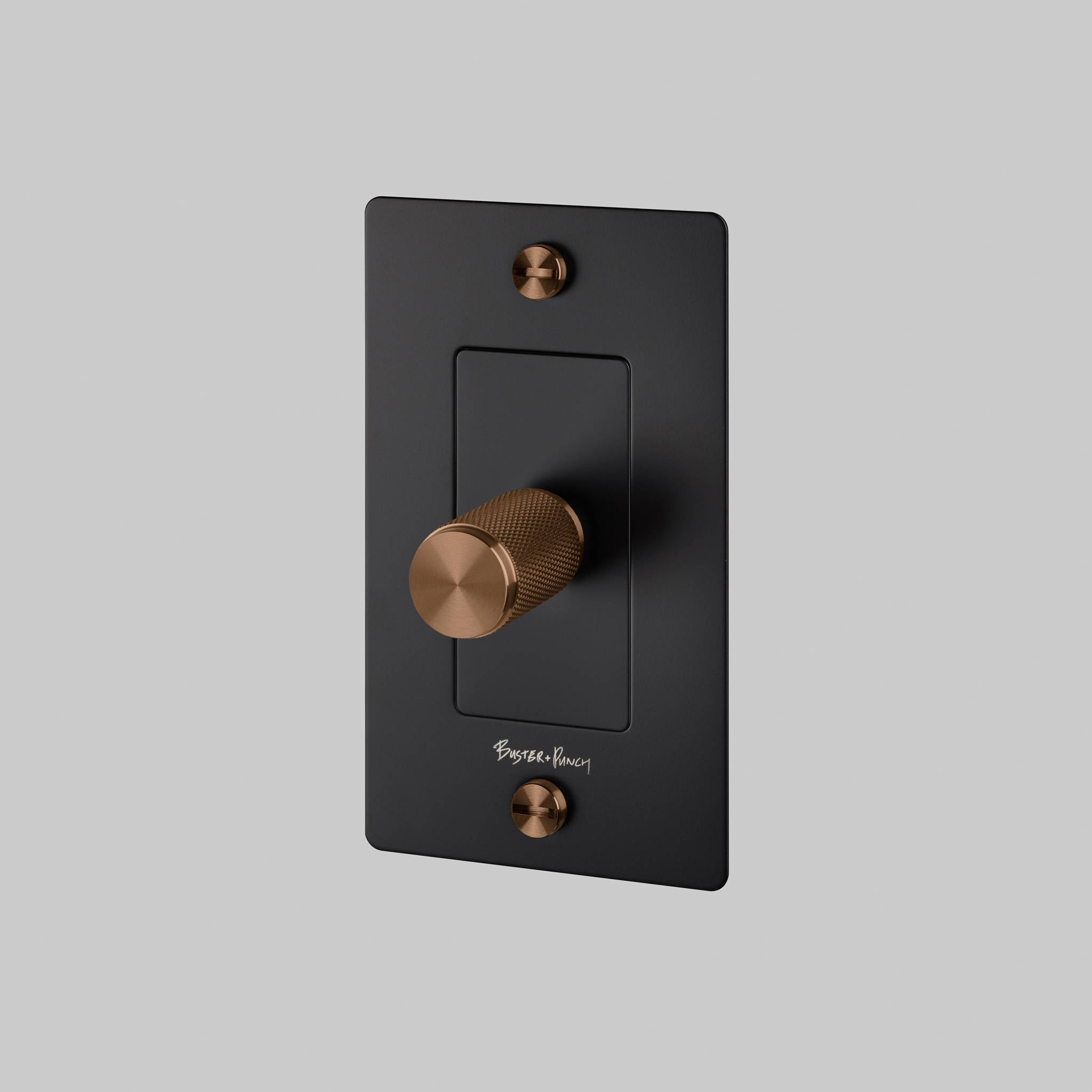 Buster + Punch - NDK-134884 - 1G Dimmer Premium Cross - Black / Warm Sunset - With Logo