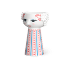 Bjørn Wiinblad 56554 Eva Candle Holder in Dusty Red