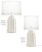 Valentina Table Lamp - FLO-4630-OVAL-OWL