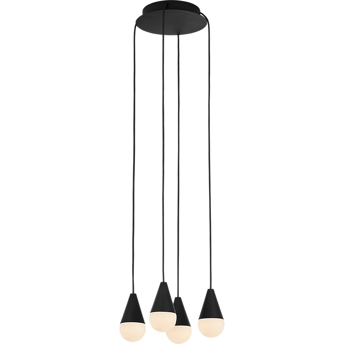Cupola Alabaster 4-Light Chandelier