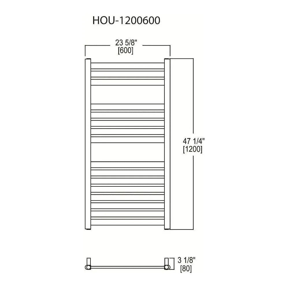 Vernon Towel Warmers - Houston Towel Warmer - HOU-0800600-PC | Montreal Lighting & Hardware